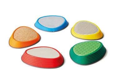 Taktile Flusssteine, 5er-Set
