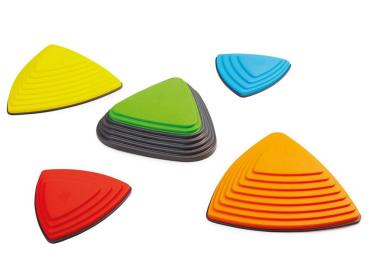 Flussstein Bouncing im Set mit 4 Flusssteinen