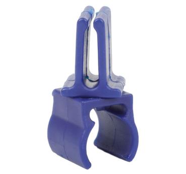 Befestigungsclip Stab/Reifen, blau