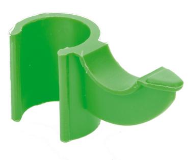 Befestigungsclip Jully Support, grün