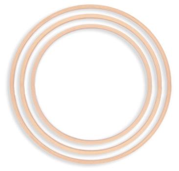 Gymnastikreifen aus Holz