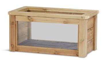 Outdoor - Hochbeet mit transparenten Wänden