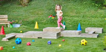 Outdoor - Podest-Komplettset