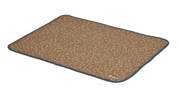 Taupe gefleckte Matte