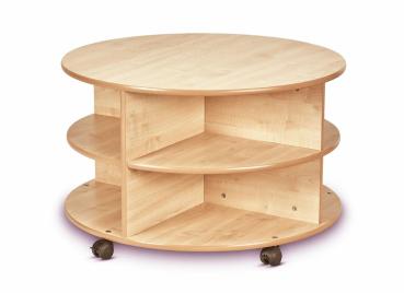 Natura Mobiler Spieltisch, rund, H 54 cm