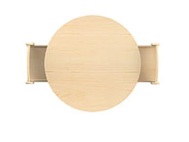 Natura Tisch klein, rund, Ø 75 cm