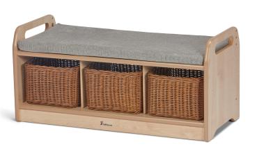 Natura Sitzpolster für Regal S / Sitzbank, B 90 cm