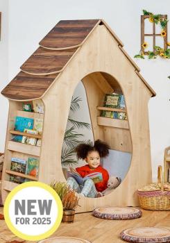 Sitzkissen in Holzoptik mit Tasche, 6er-Set