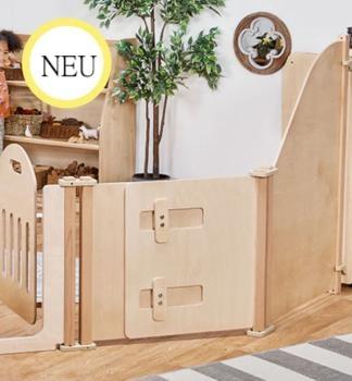 Übergangs-Trennwand, verstellbare Breite