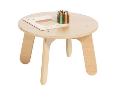 Natura Runder Ahorntisch, klein