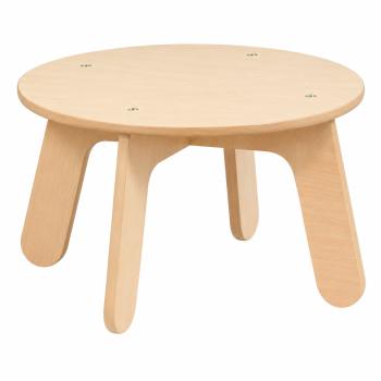 Natura Runder Ahorntisch, klein