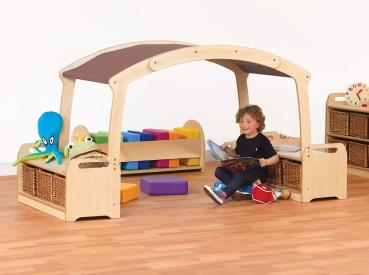 Natura Spielnest klein, 6 Behälter