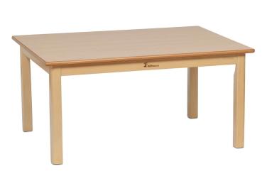 Natura Tisch klein, rechteckig, 96 x 69,5 cm + 4 Stühle Mill - Gr. 1