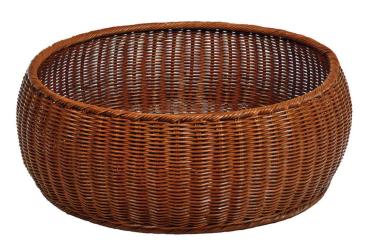 Rattankorb, rund, gross