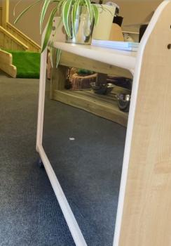 Natura Regal M, mit Rückspiegel, B 90 cm, 6 Körbe