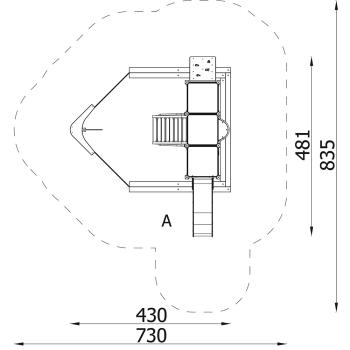 Quadro H Simple Schiff 12156 mit Kletterrampe