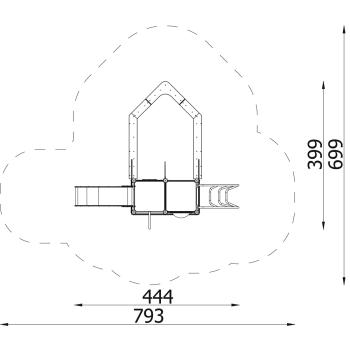 Quadro H Schiff 12512 mit Rutschstange