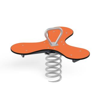 Federwippe 3er-Board, Beton-Bodenanker