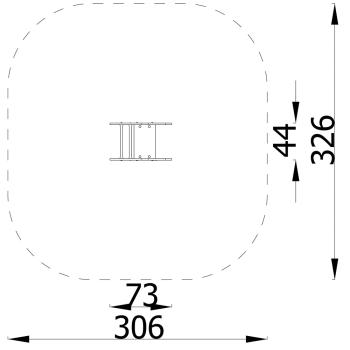 Federwippe Hase Rc, Beton-Bodenanker