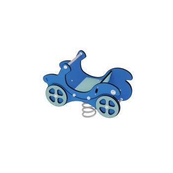 Federwippe Auto Urbi-B (pastelltürkis), Beton-Bodenanker