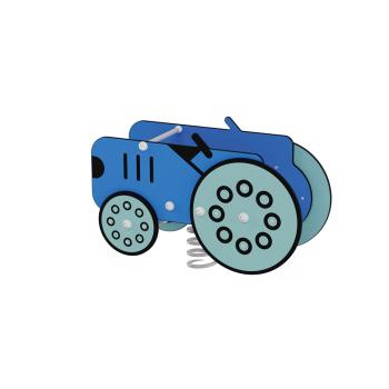 Federwippe Traktor Urbi-B (pastelltürkis), Beton-Bodenanker