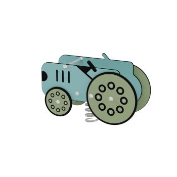 Federwippe Traktor Urbi-C (blassgrün), Beton-Bodenanker