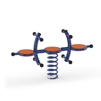 Action4kids Federwippe Duo, Metall-Bodenanker