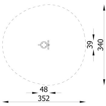 Action4kids Federwippe, Metall-Bodenanker