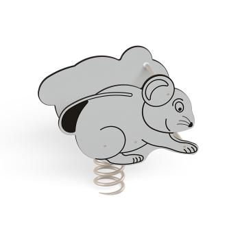 Federwippe Maus, Beton-Bodenanker