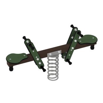 Quadro Rc Federwippe, Beton-Bodenanker