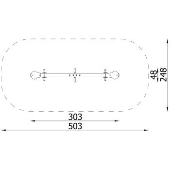 2er-Wippe Libelle Simple
