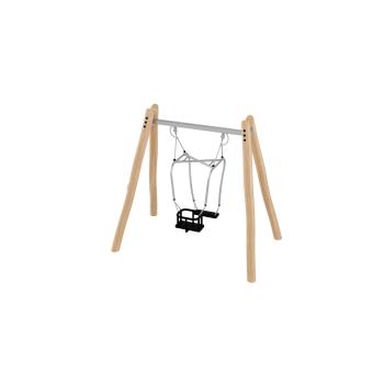 Robinio Einfachschaukel mit Eltern-Kind-Sitz