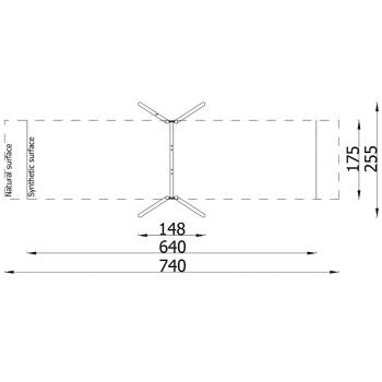 Verto Einfachschaukel - Gestell