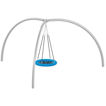 3-Bein-Schaukel mit Storchennest