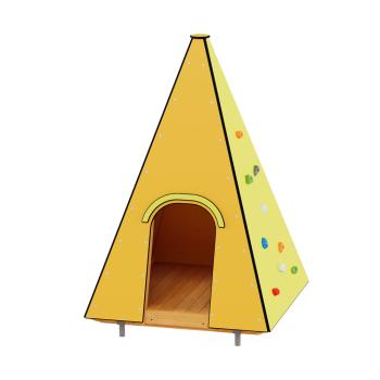 Milo Tipi mit Kletterwänden