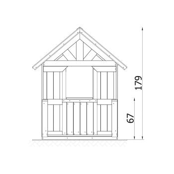 Terra Häuschen, mit Terrasse