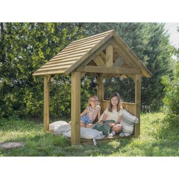 Terra Holzhäuschen, offen