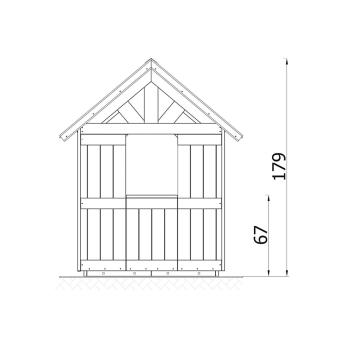 Terra Häuschen, geschlossen