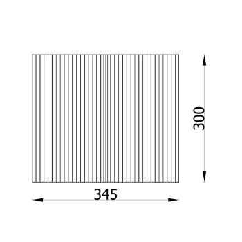 Terra Picknickhütte ohne Sitze