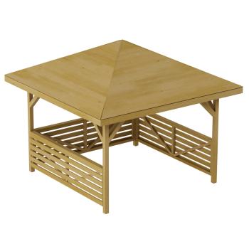 Terra Pavillon, ohne Boden