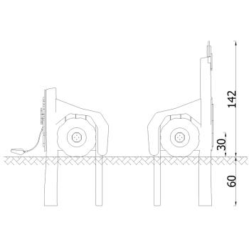 Robinio Feuerwehrauto