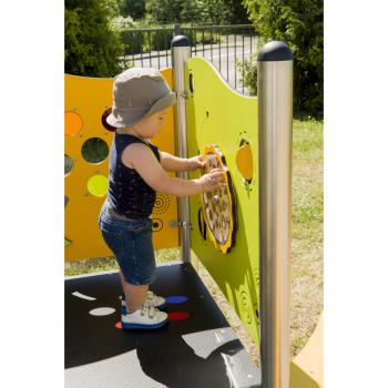 Milo Spielwand Drehrad