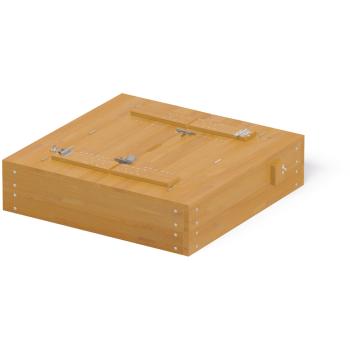 Sandkasten mit Sitzbank, 1,5 x 1,2 m