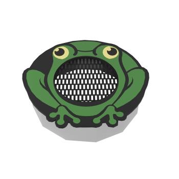 Trampolin Frosch