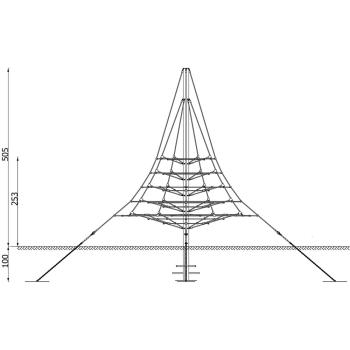 Universum Seil-Pyramide