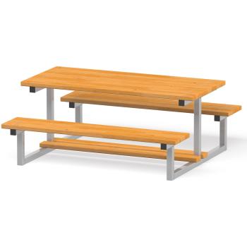 Sitzgruppe ohne Rückenlehne