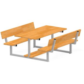 Sitzgruppe mit Rückenlehne