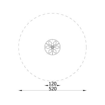 Verto Stehkarussell 120