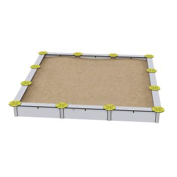 Verto Sandkasten 3 x 3 m