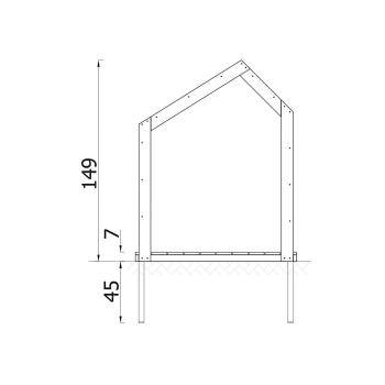 Terra Häuschen Regenbogen